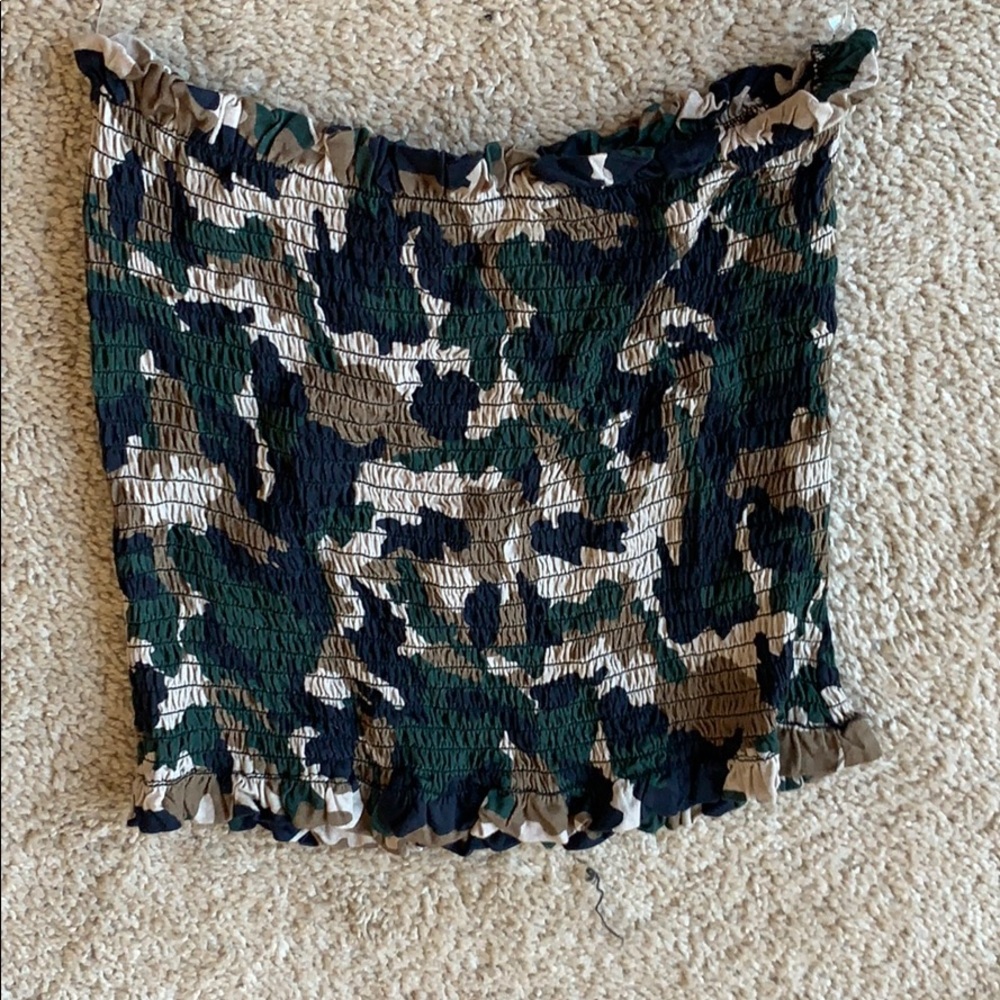 Heart & hips tube top